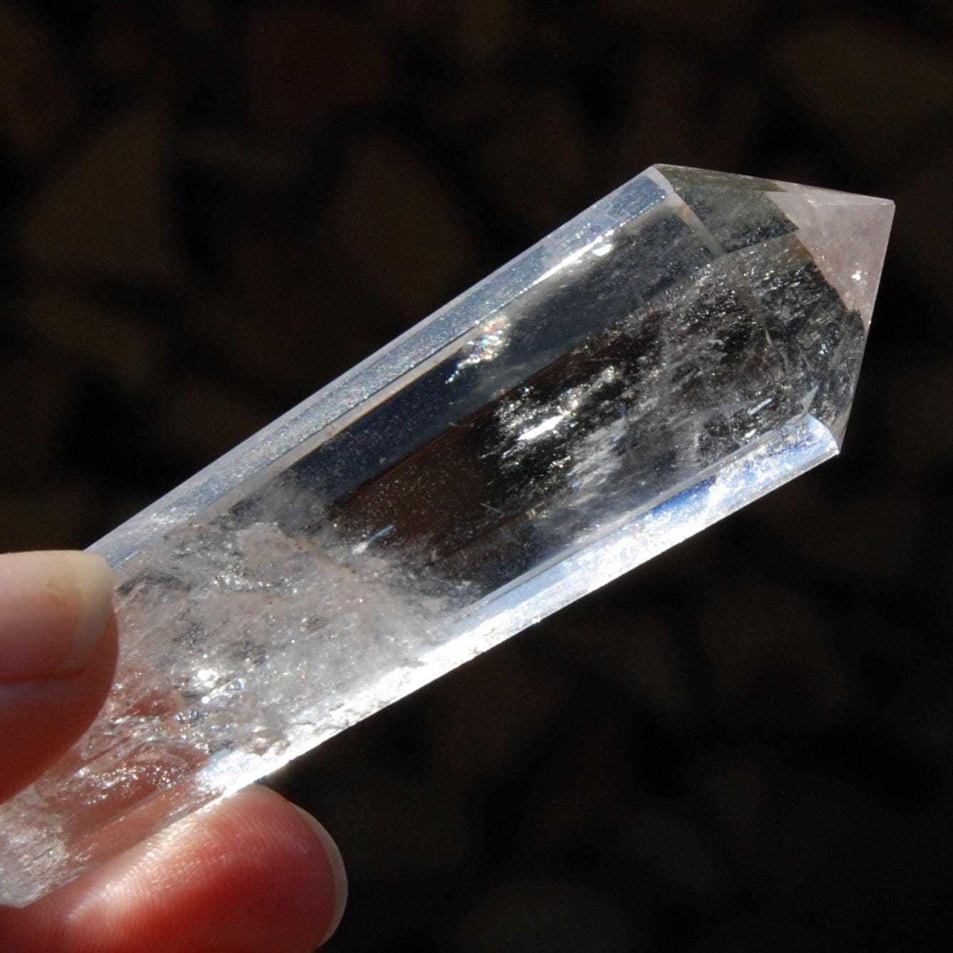 3.25in 12 Sided Clear Quartz Crystal Vogel, Brazil L2a - Etsy