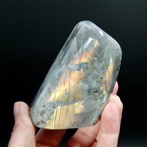 SALE was 78 | 3.5in 390g Sunset Labradorite Crystal Freeform Tower