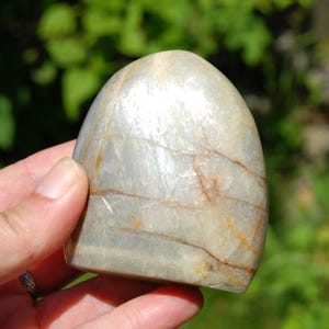 2.9in 290g Garnierite Green Moonstone Crystal Freeform Tower, India
