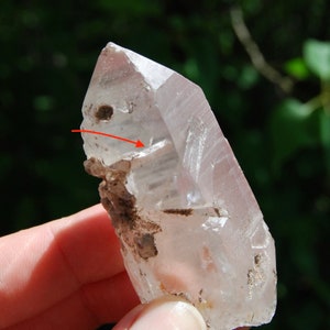 2.6in 56g Rare Inner Child Manifestation Pink Lithium Lemurian Quartz Crystal Starbrary, Brazil a16