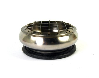 Simple Silver Charcoal Burner for Resin Incense