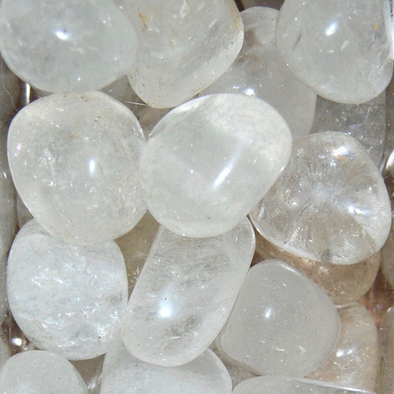Clear Quartz Crystal Tumbles Clear Quartz Crystal Tumbles