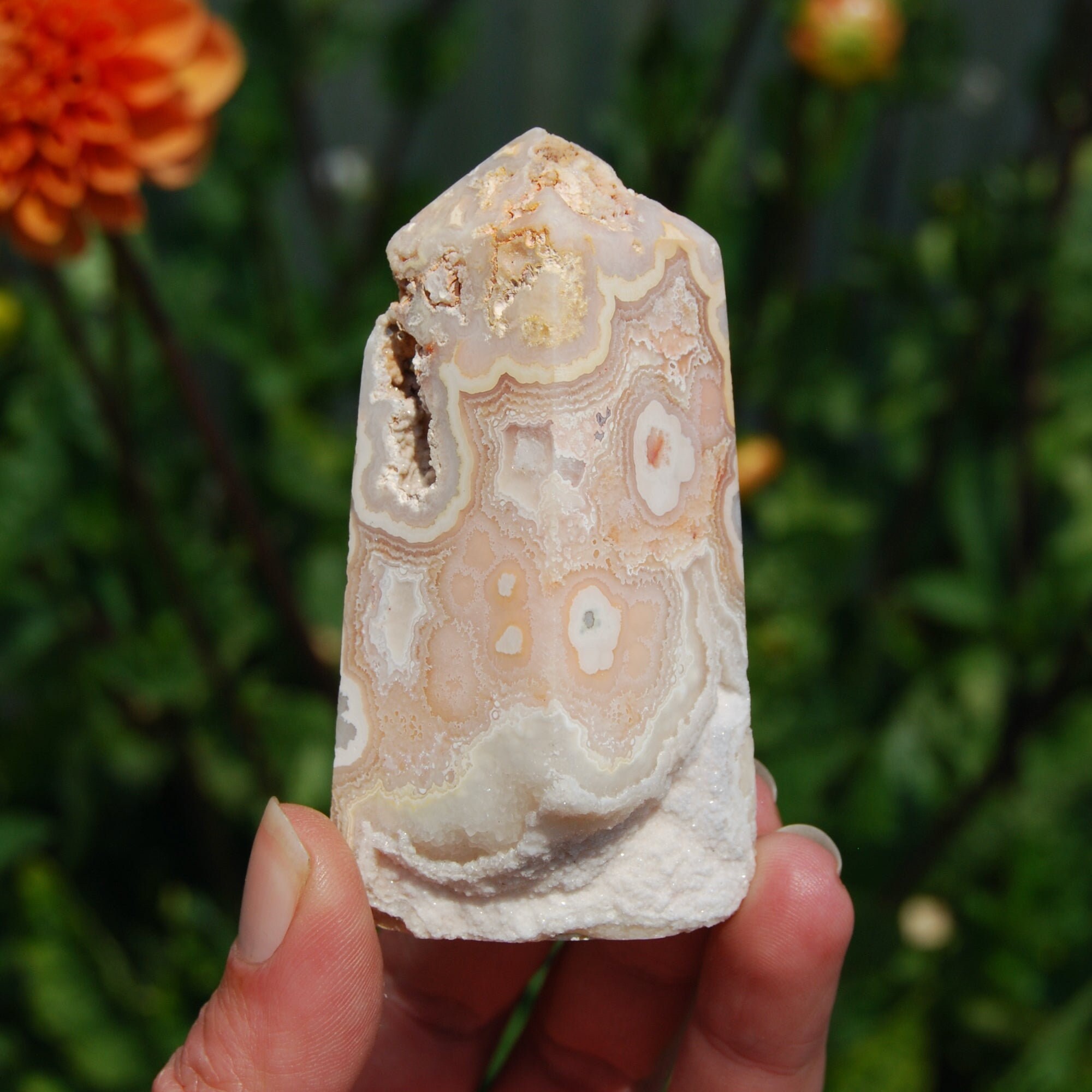 ピンク クレイジー アゲート インドネシア産 【公式通販】