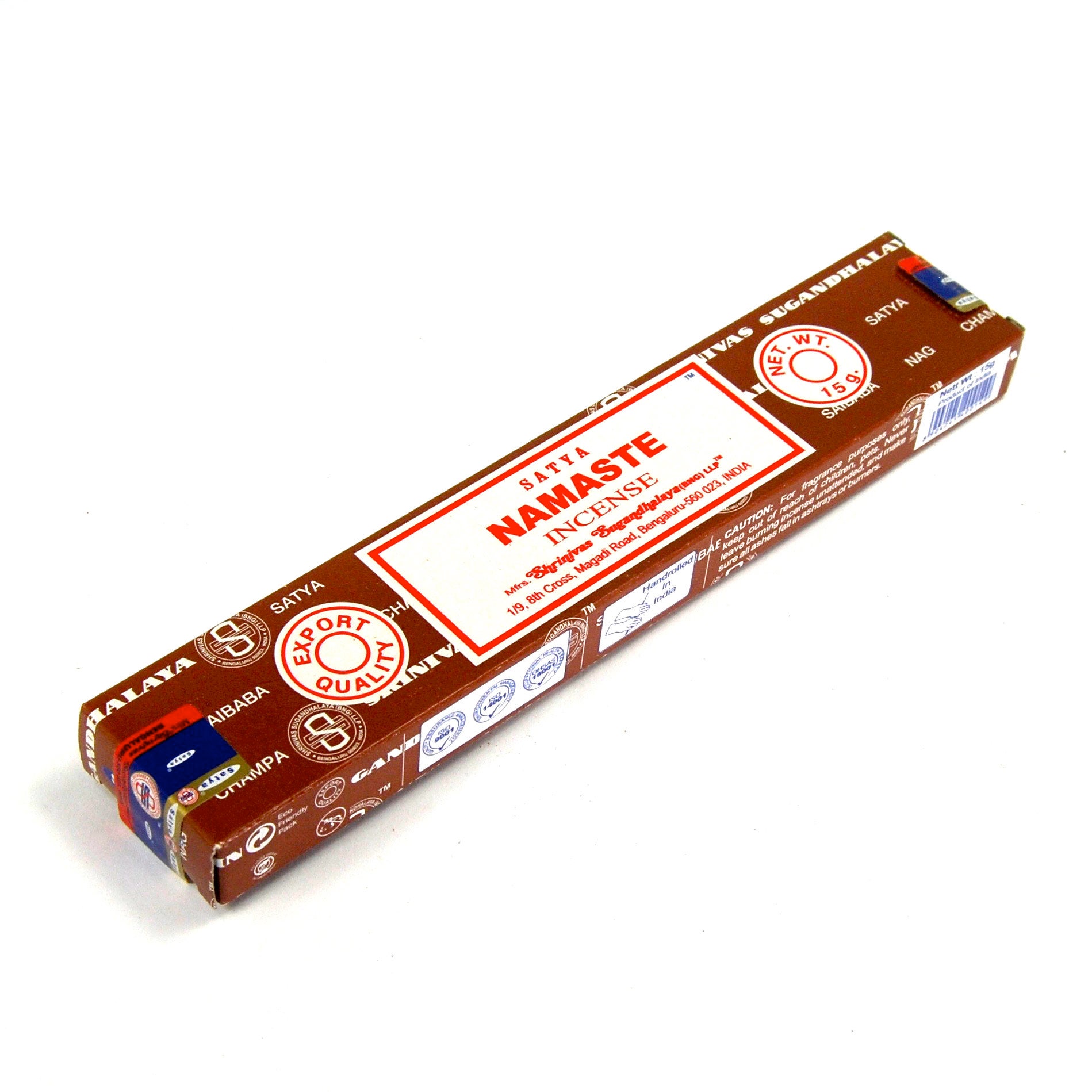 Download Satya NAMASTE Incense Sticks 15 Gram Box