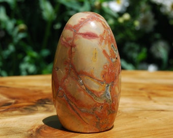 7cm 199g Maligano Jaspis Kristall Freeform Turm, Indonesien
