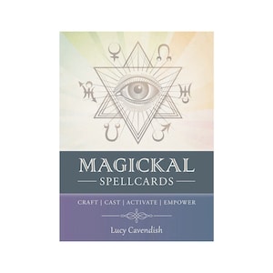 Lot de cartes magiques magiques et de livres de Lucy Cavendish Les clés sacrées pour un moulage et une fabrication efficaces