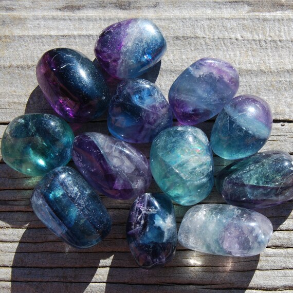 Fluorite Naturelle Multicolore Du Brésil 91,75 Carats (18,35g) - Taille Ovale Avec Certificat AGSL