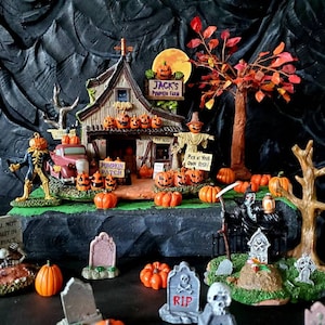Styrofoam Display Platform for Halloween Village (lemax Spooky