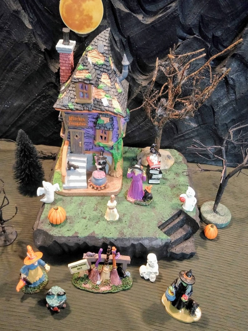 Styrofoam Display Platform for Halloween Village lemax Spooky Etsy