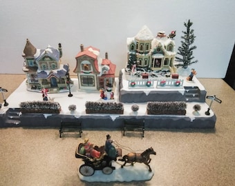 Styrofoam Display Platform for Christmas Villages (Lemax, Dept 56, Dickens, North Pole, Snow Village)