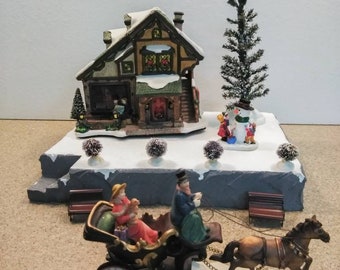 Styrofoam Display Platform for Christmas Villages (Lemax, Dept 56, Dickens, North Pole, Snow Village)