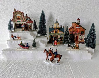 Styrofoam Display Platform for Christmas Villages (Lemax, Dept 56, Dickens, North Pole, Snow Village)
