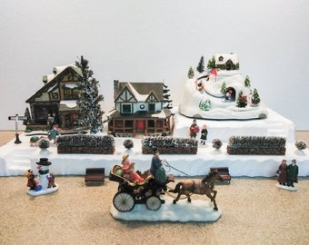 Styrofoam Display Platform for Christmas Villages (Lemax, Dept 56, Dickens, North Pole, Snow Village)