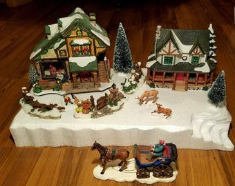 Styrofoam Display Platform for Christmas Villages (Lemax, Dept 56, Dickens, North Pole, Snow Village)
