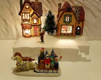 Styrofoam Display Platform for Christmas Villages (Lemax, Dept 56, Dickens, North Pole, Snow Village)