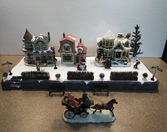 Styrofoam Display Platform for Christmas Villages (Lemax, Dept 56, Dickens, North Pole, Snow Village)