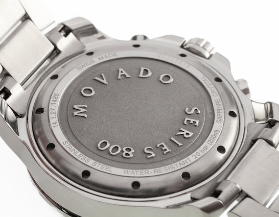 Movado Series 800 Chronograph Stainless Steel Men… - image 7