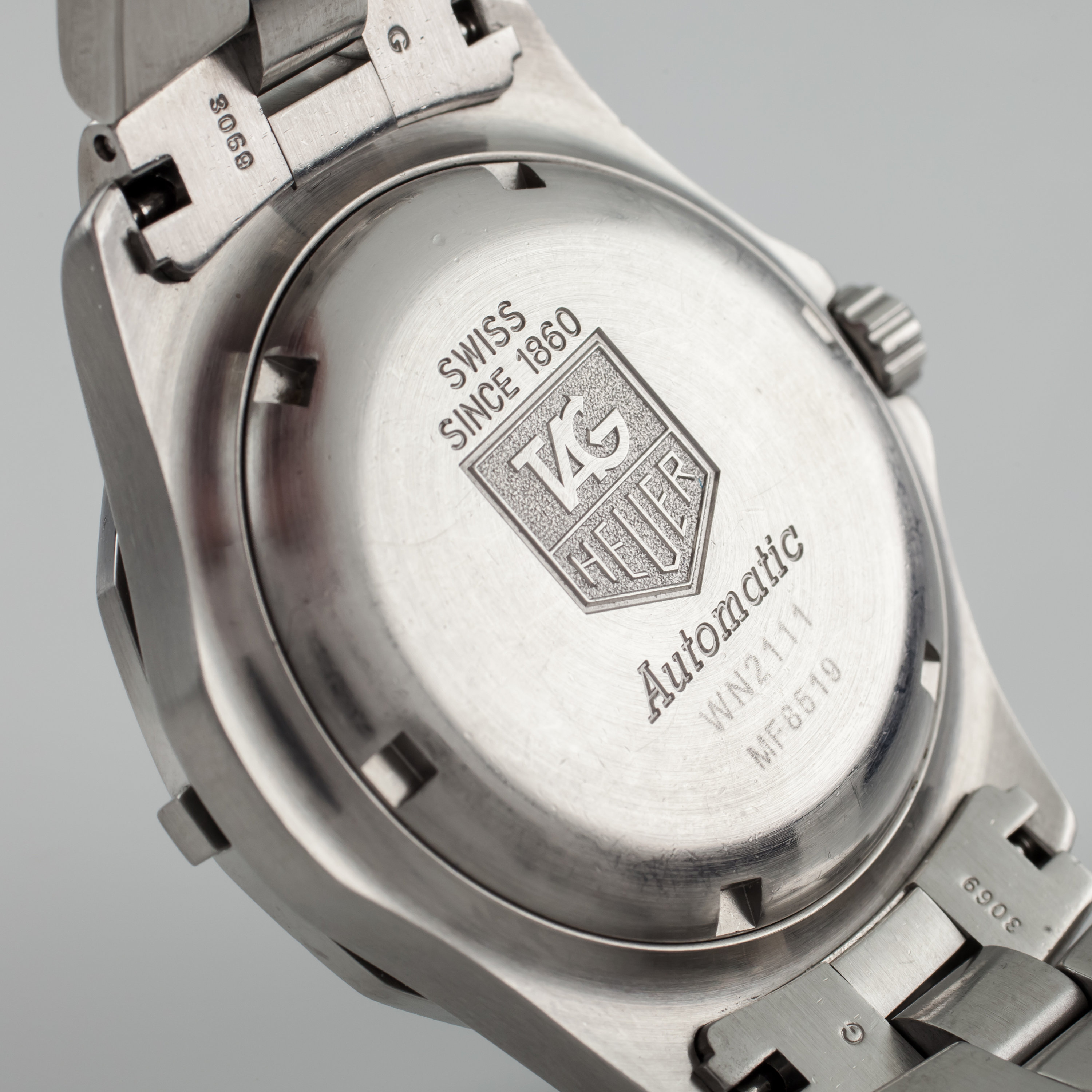 Tag Heuer Stainless Steel Men's Automatic Watch W/ Date, Ref