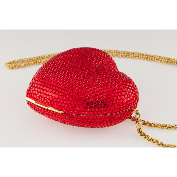 Kathrine Baumann Red Heart Crystal Purse LE #210/5