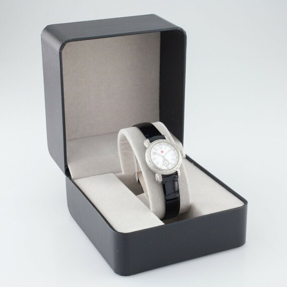 Michele Stainless Steel Diamond CSX Quartz Women s Watch W