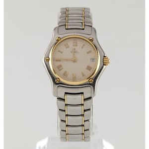 Ebel Women&#39;s Two-tone 18k Stainless Steel Classic Wave Quartz Watch 188901 1911