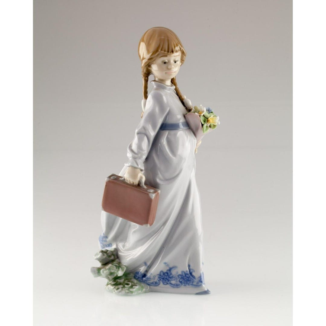 リヤドロ「スクールデイズ」磁器製フィギュア 7604 オリジナルボックス