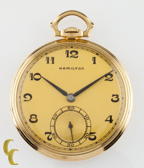 antique hamilton pocket watch