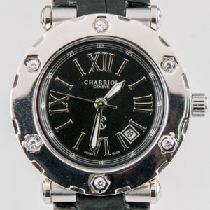 Charriol Colvmbvs Stainless Steel Women's Quartz Watch w/ Diamonds, Ref. CCR30.1N