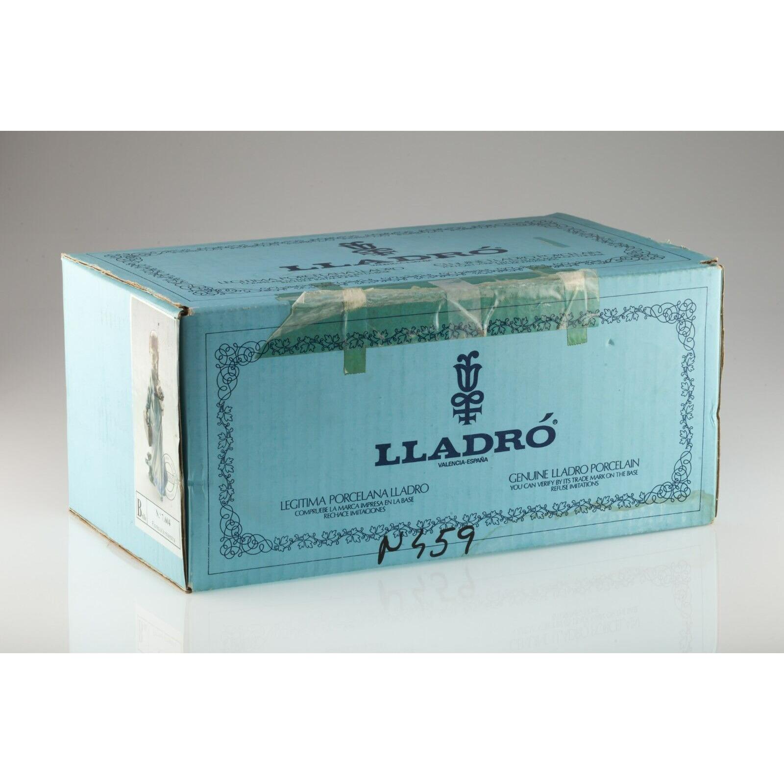 リヤドロ「スクールデイズ」磁器製フィギュア 7604 オリジナルボックス