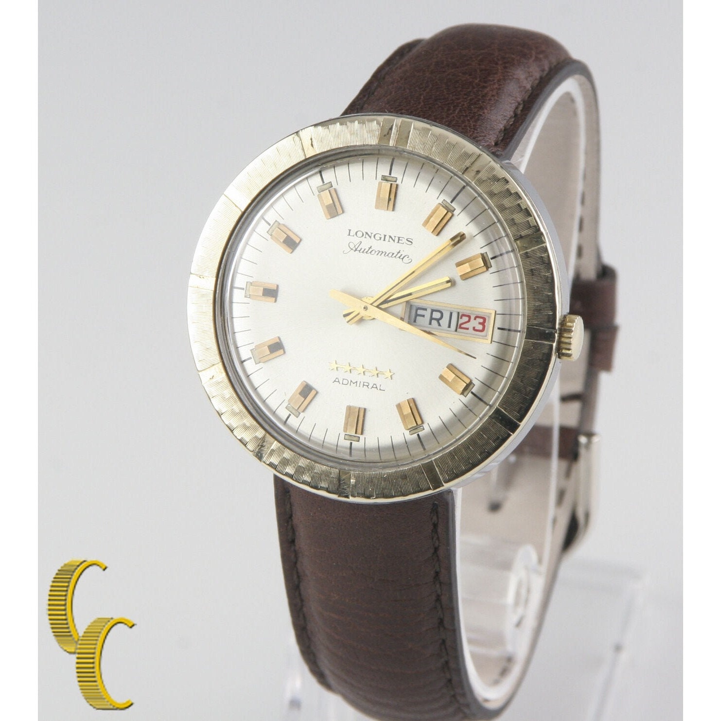 Longines admiral 5 star 10k gold filled hot sale