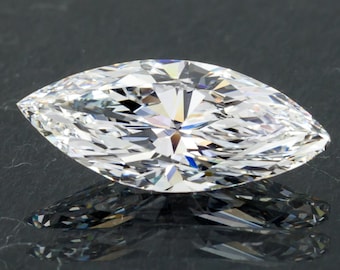 1.53 Carat Loose F / VVS2 Marquise Cut Diamond GIA Certified