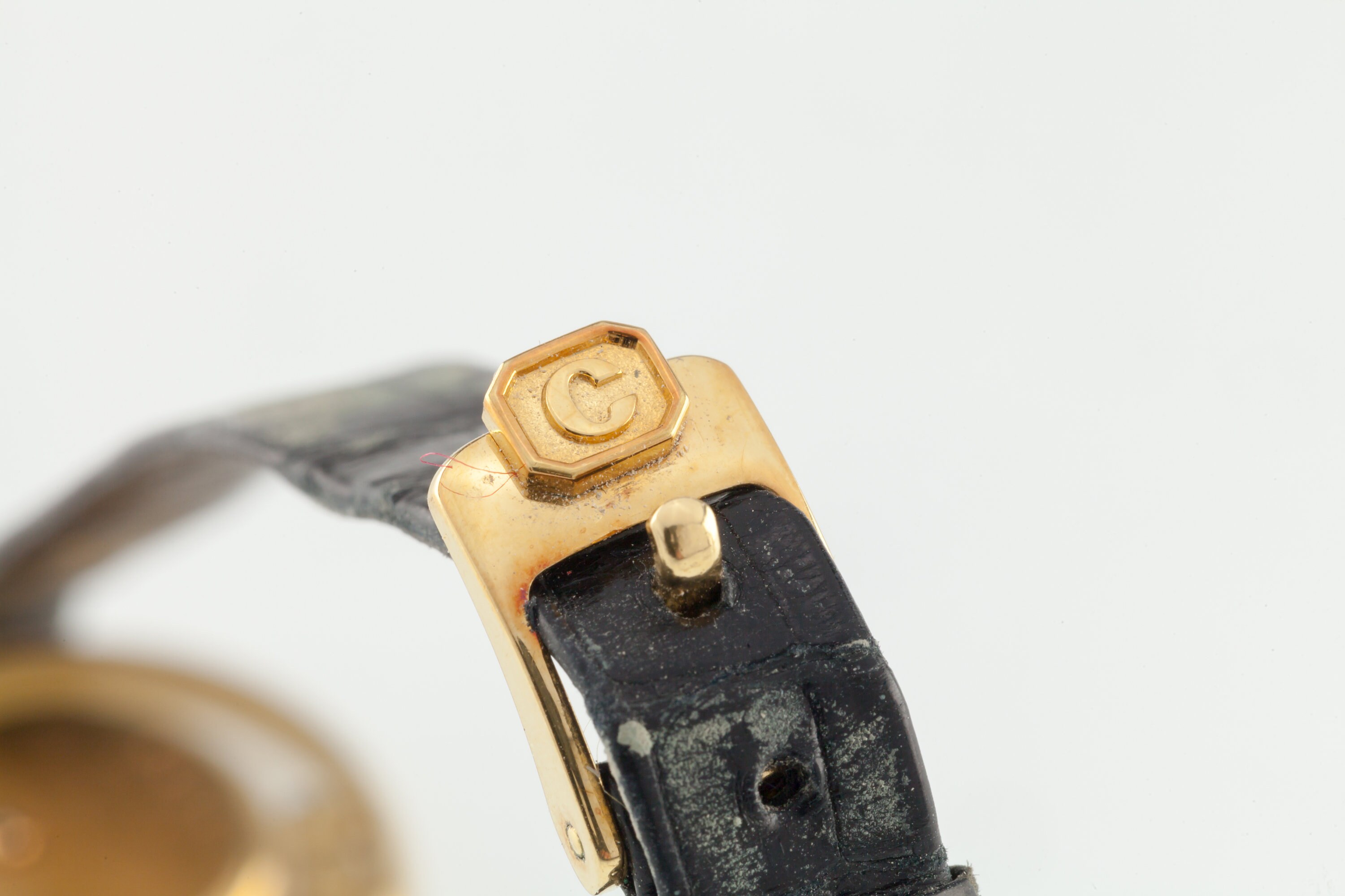 Chopard 18k Yellow Gold Happy Diamonds (5+2 Floating Diamonds) Watch ...