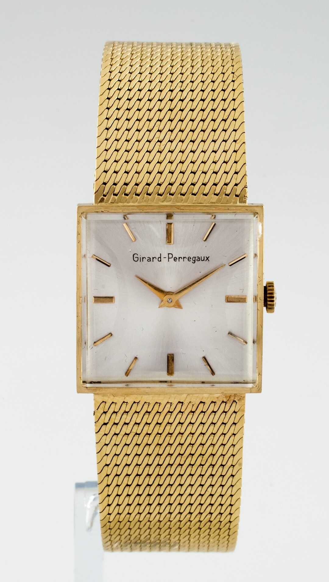 Vintage Girardperregaux 14k Gold Women's Square Watch W/ Etsy