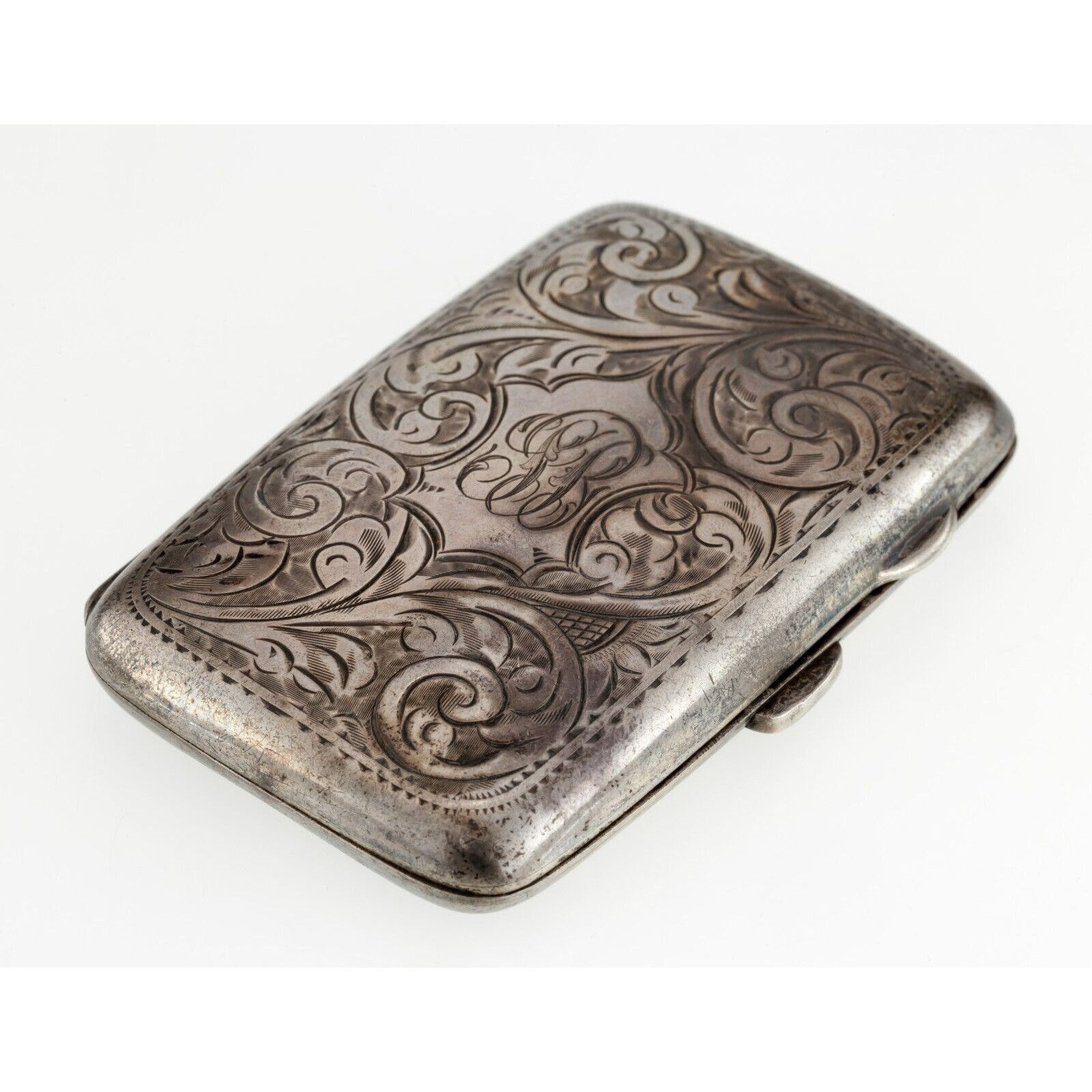 JG LTD Sterling Silver Cigarette Case - Etsy