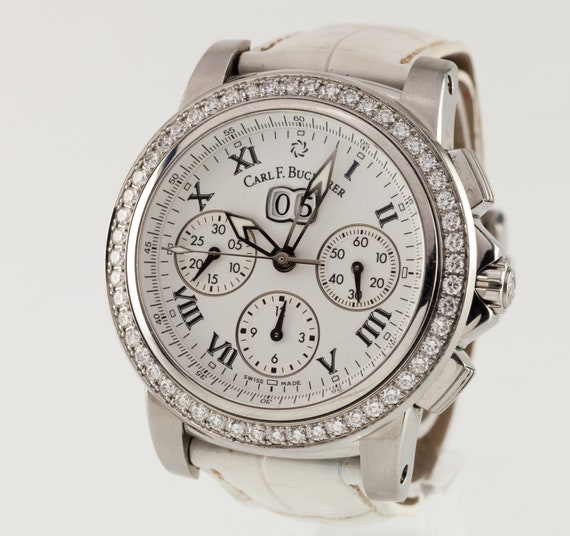 Carl F. Bucherer Patravi Chronodate Women's Autom… - image 1