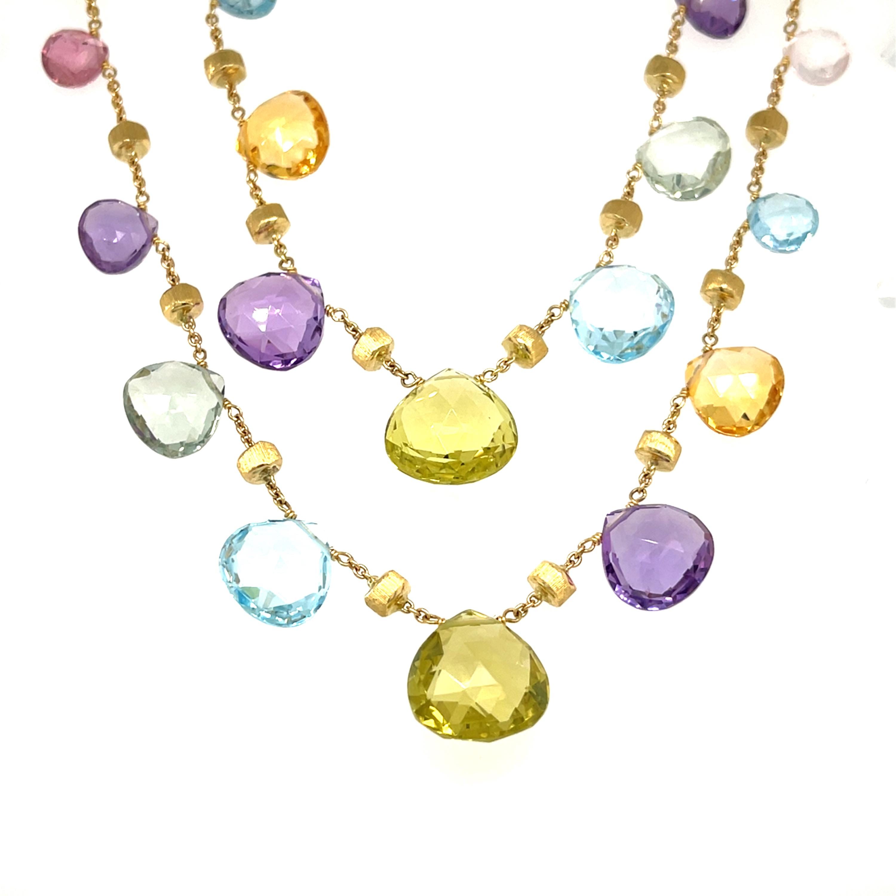 MARCO BICEGO ネックレス パラダイス マルコビチェゴ Marco カラフル 