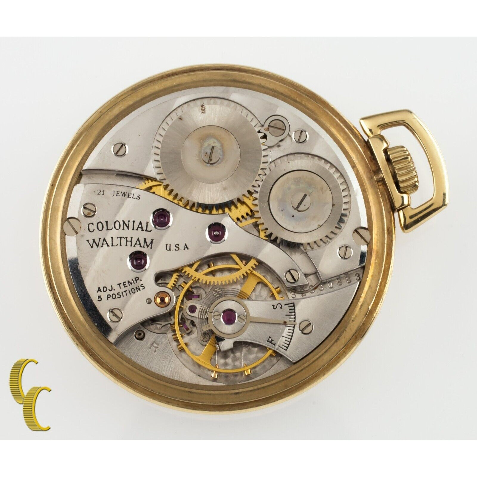 Waltham colonial deals series pocket watch
