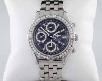 Breitling Chronometre Longitude SS Automatic Men's Watch A20348 W