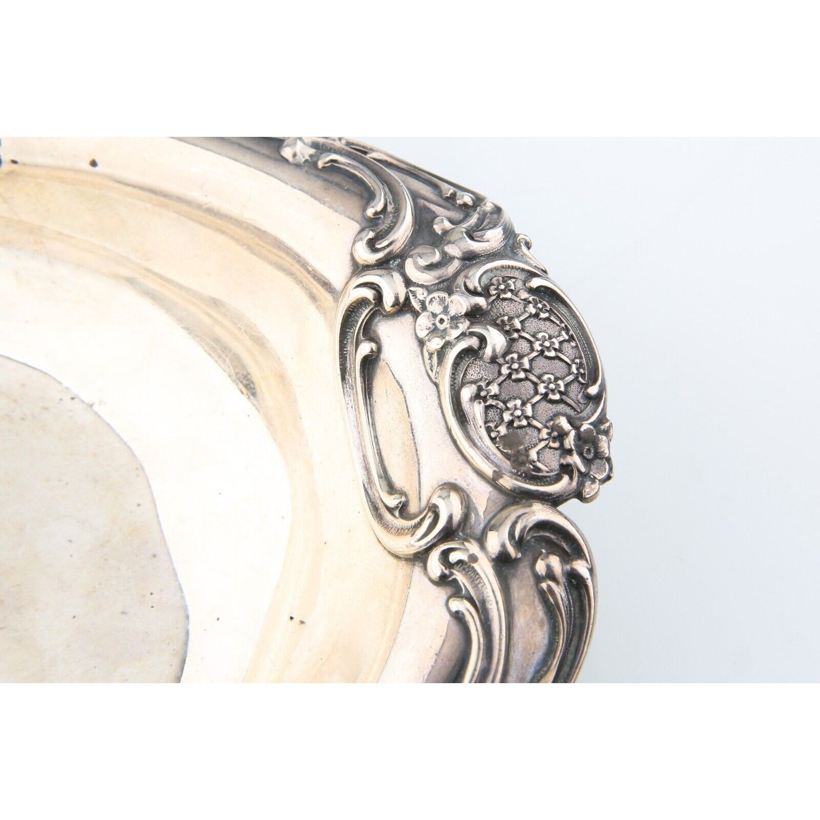 Tiffany & Co 925 Sterling Silver Bread Dish Model 12345 Vintage