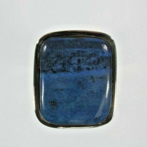 Beautiful Sterling Silver Lapis Lazuli Ring Sz 8.… - image 2