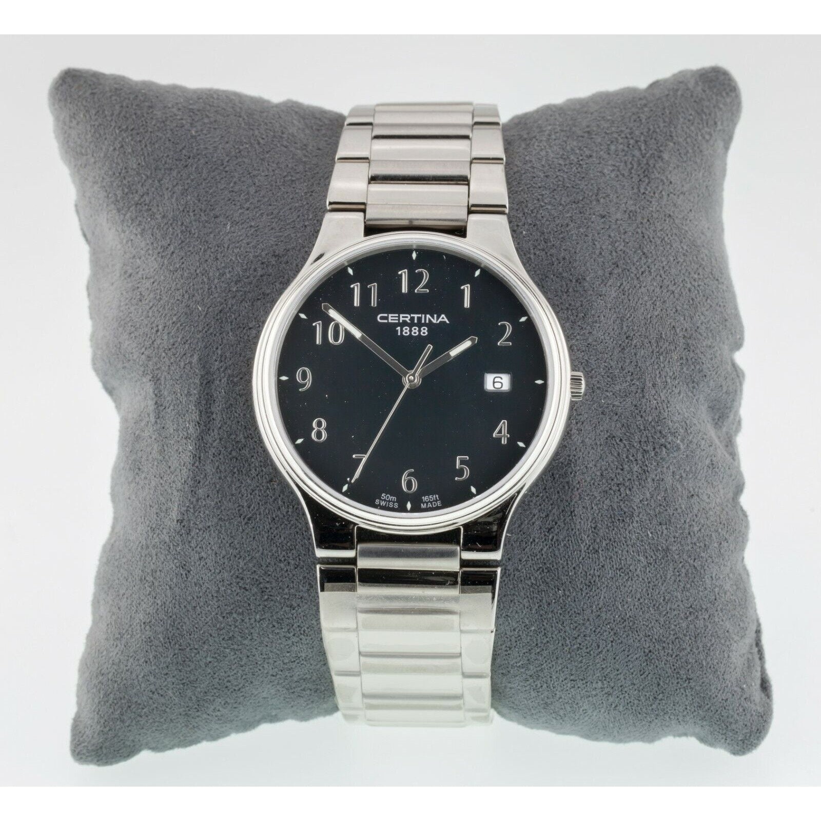 Certina 1888 Men s Stainless Steel Quartz Watch W Date 260.1154.42 Etsy UK