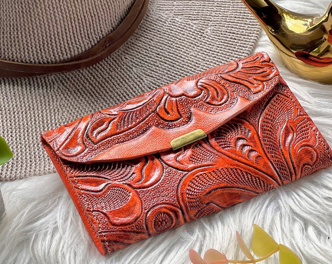 Sustainable leather small wallets for women • slim leather wallets • travel wallets • cute wallet • gifts for her