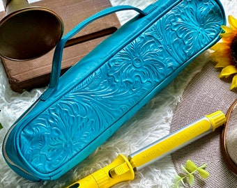 Hair Tool Travel Case | Cowhide and Leather Hot Iron Travel  display picture 1