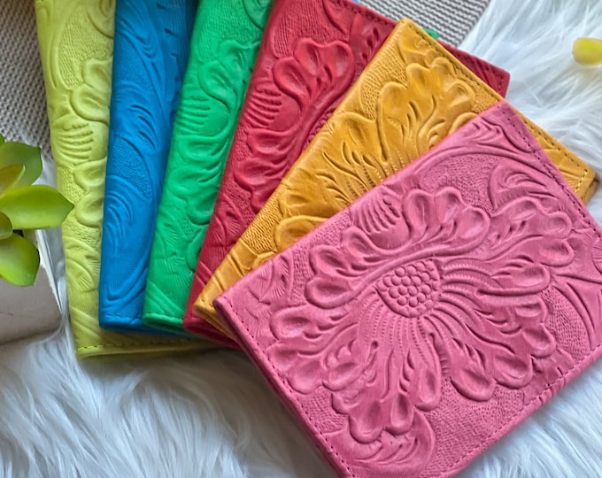 Soft Leather Passport Cover • Handmade Passport Wallet • Sustainable Leather Gift