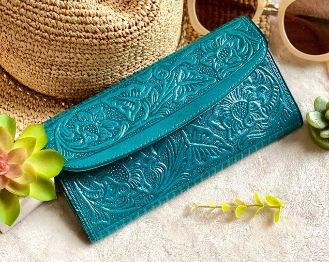 Handmade leather wallets for women • gifts for her • wallet women • leather wallet women