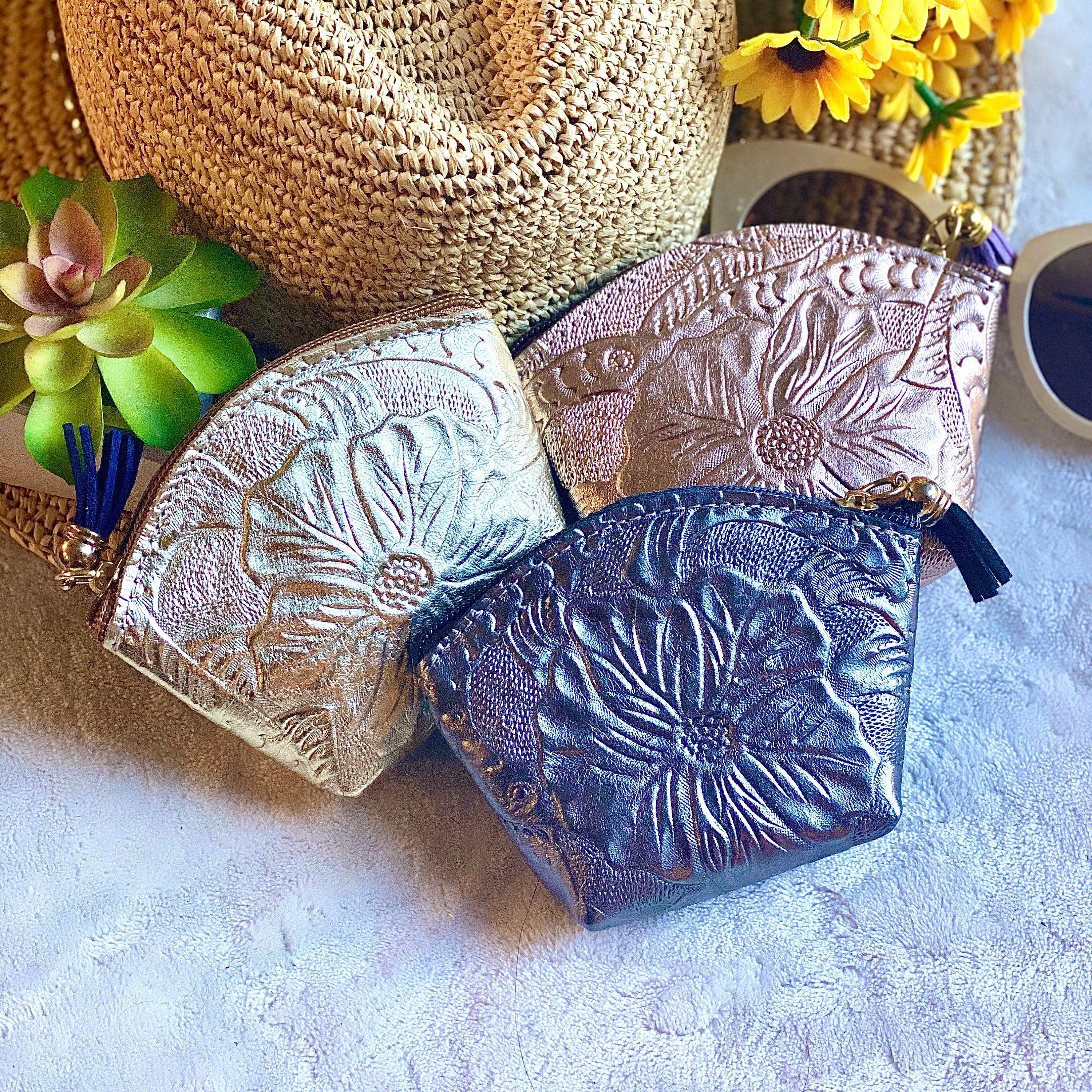 Handmade Leather pouch Zipper pouch mask bag face mask Etsy