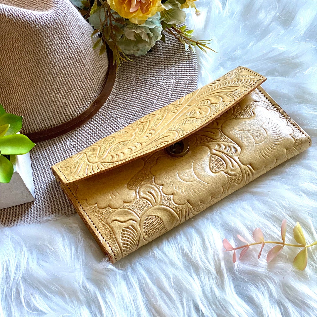 Handcrafted Authentic Leather Wallets for Women Leather Wallet Woman