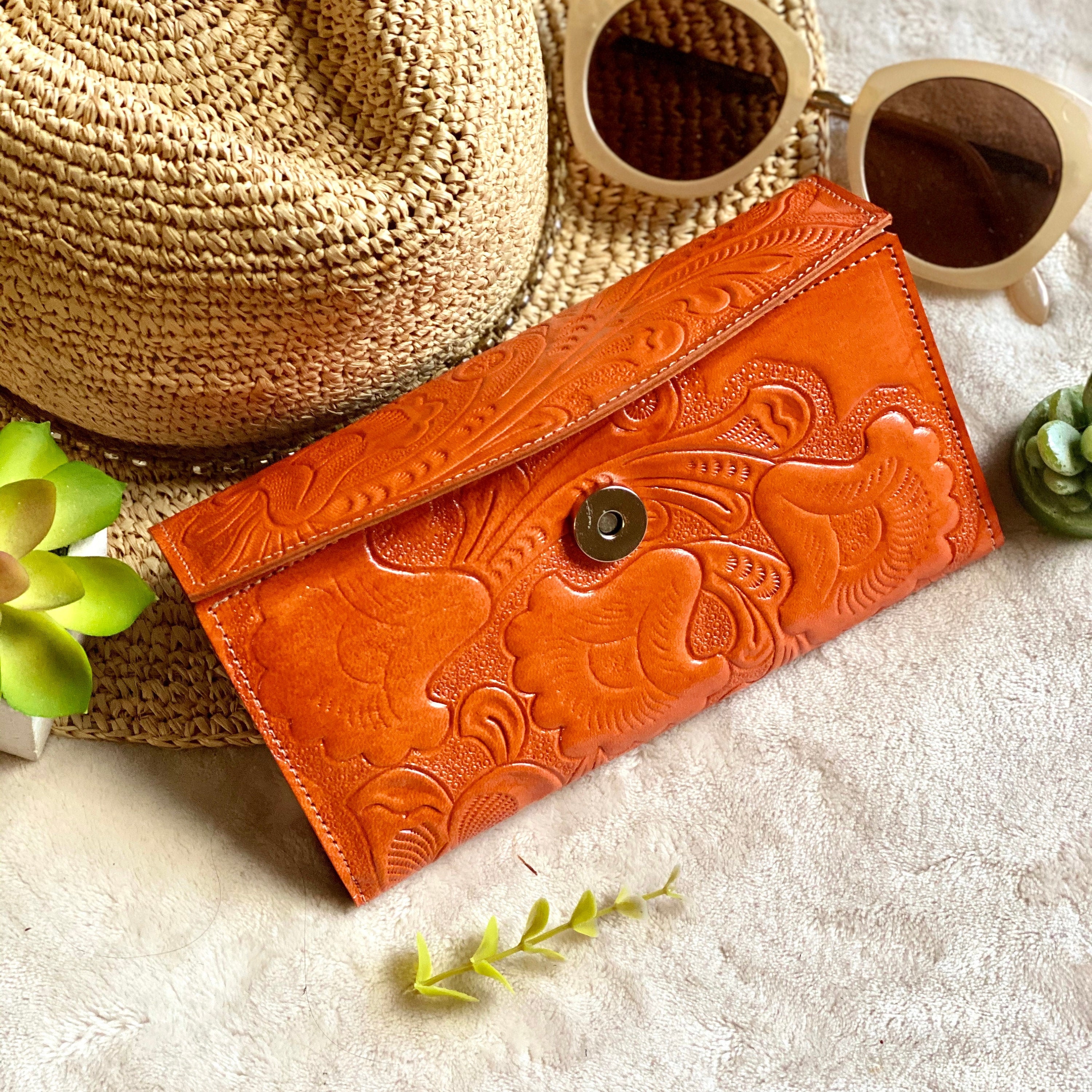 Custom Leather Wallets For Her IUCN Water