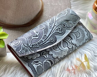 Handmade leather women wallets • wallet women • personalized gifts for her • cute leather wallets • womens wallets