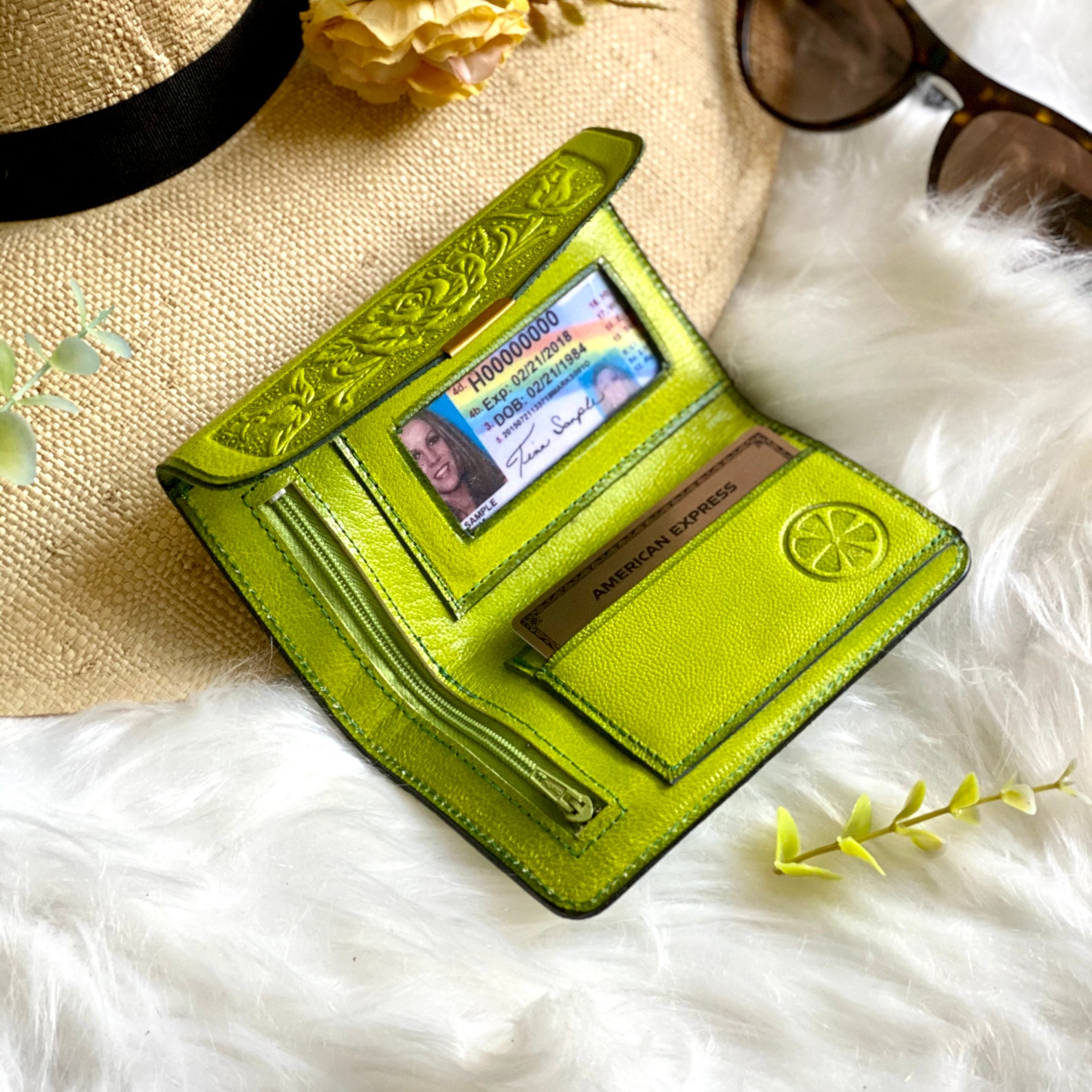 Handmade Leather Wallet Vintage Style Leather Wallet Etsy